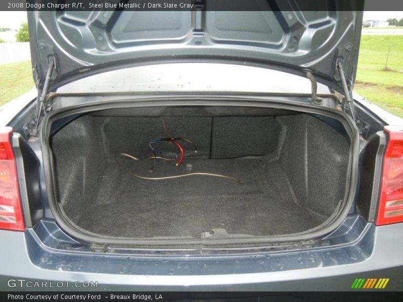 Steel Blue Metallic / Dark Slate Gray 2008 Dodge Charger R/T
