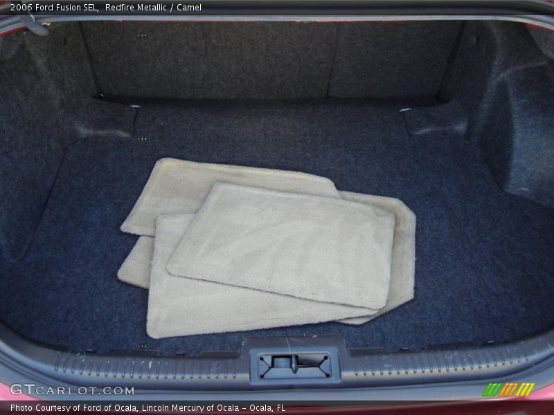 Redfire Metallic / Camel 2006 Ford Fusion SEL