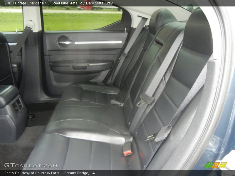 Steel Blue Metallic / Dark Slate Gray 2008 Dodge Charger R/T