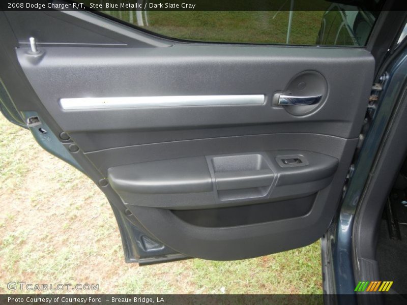 Steel Blue Metallic / Dark Slate Gray 2008 Dodge Charger R/T