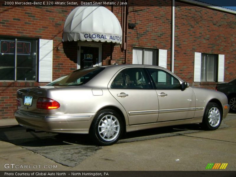 Desert Silver Metallic / Java 2000 Mercedes-Benz E 320 4Matic Sedan