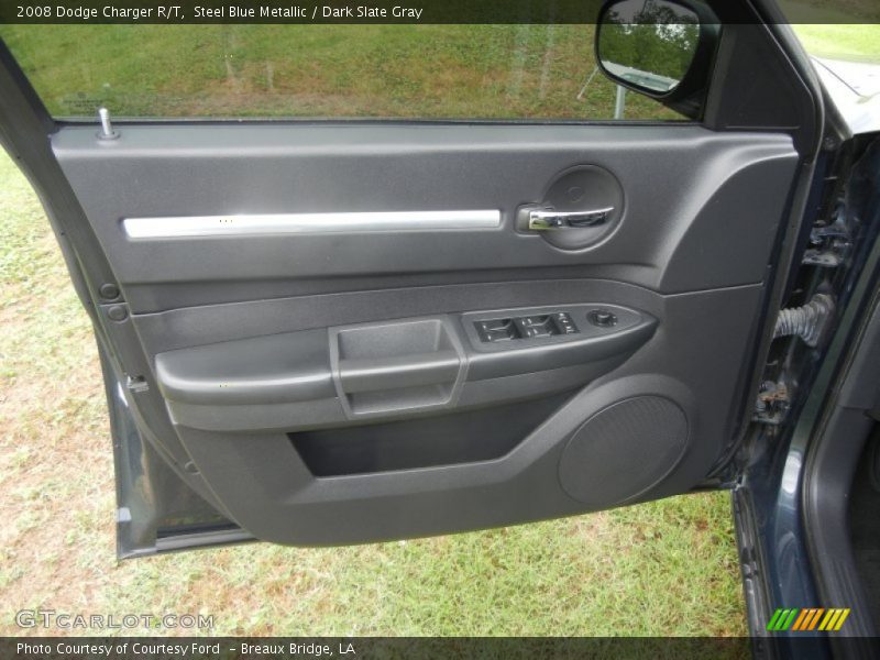 Steel Blue Metallic / Dark Slate Gray 2008 Dodge Charger R/T