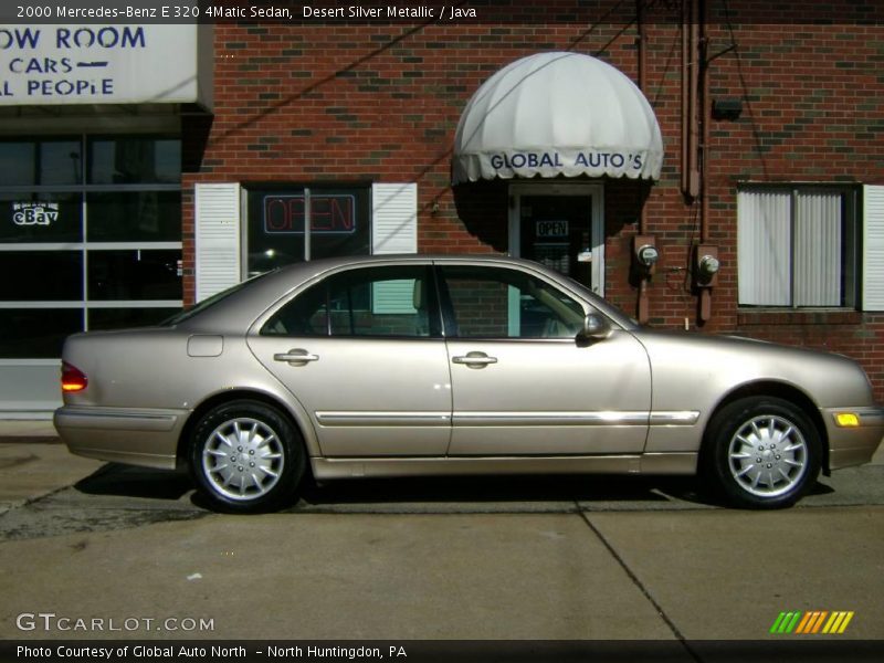 Desert Silver Metallic / Java 2000 Mercedes-Benz E 320 4Matic Sedan