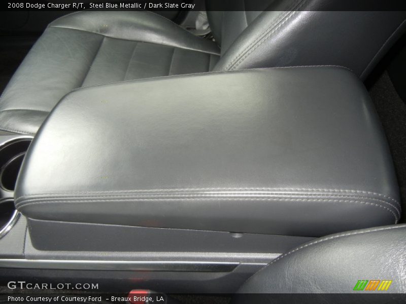 Steel Blue Metallic / Dark Slate Gray 2008 Dodge Charger R/T