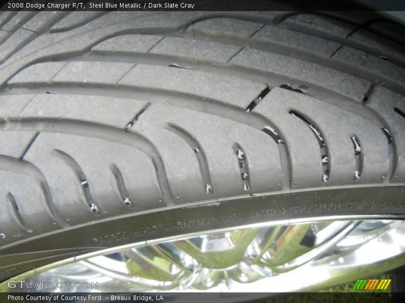 Steel Blue Metallic / Dark Slate Gray 2008 Dodge Charger R/T