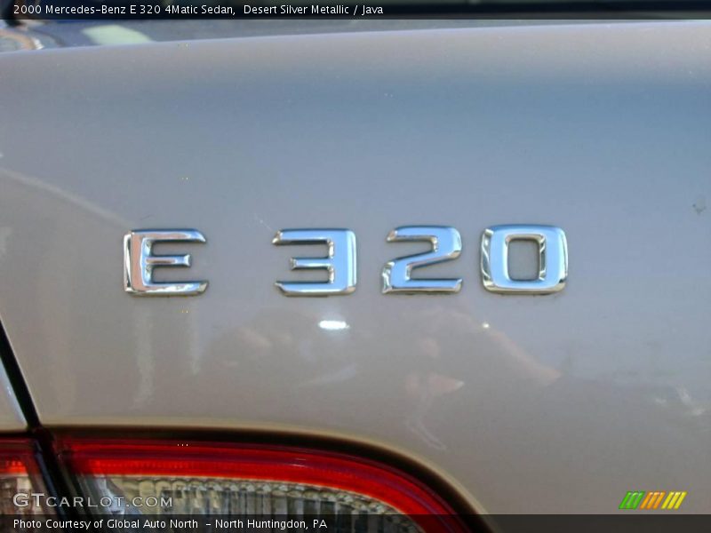 Desert Silver Metallic / Java 2000 Mercedes-Benz E 320 4Matic Sedan