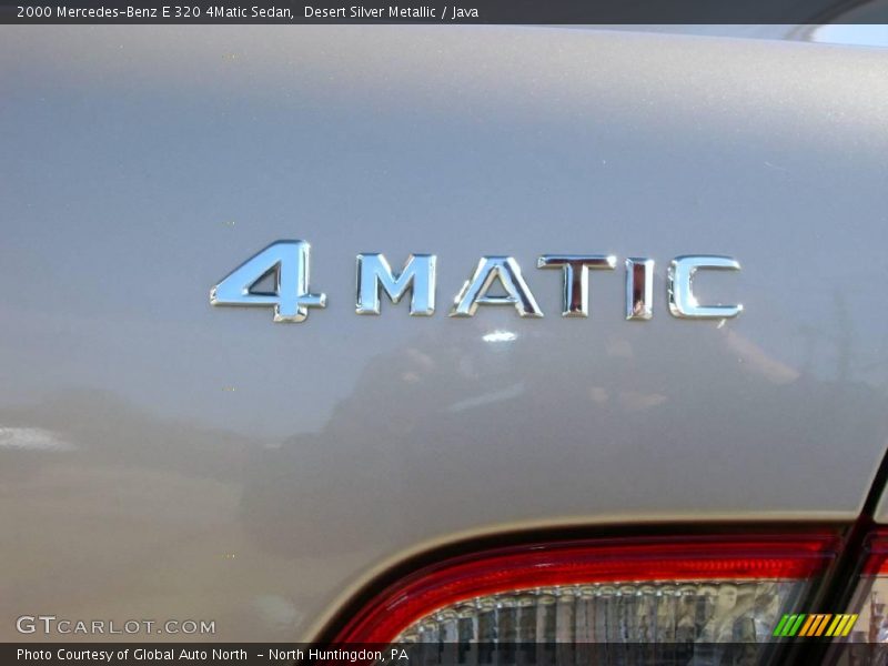 Desert Silver Metallic / Java 2000 Mercedes-Benz E 320 4Matic Sedan
