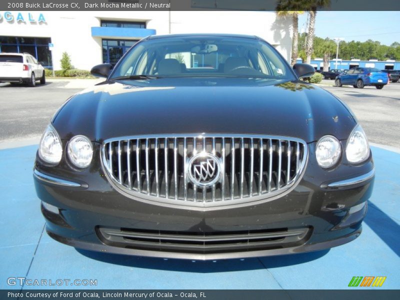 Dark Mocha Metallic / Neutral 2008 Buick LaCrosse CX