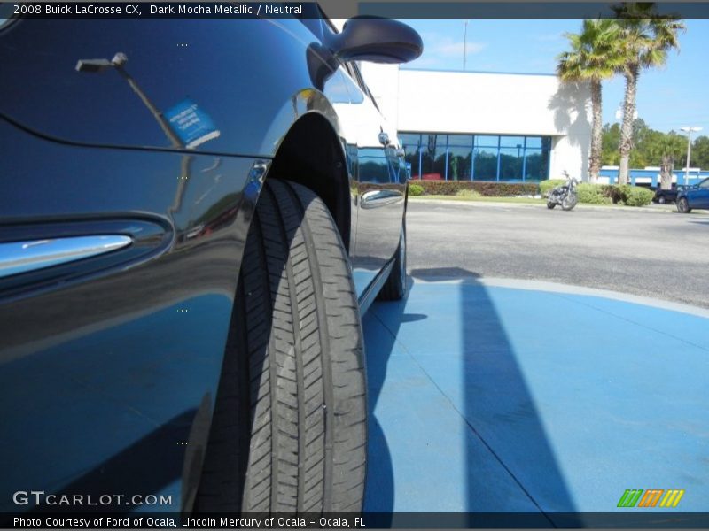 Dark Mocha Metallic / Neutral 2008 Buick LaCrosse CX