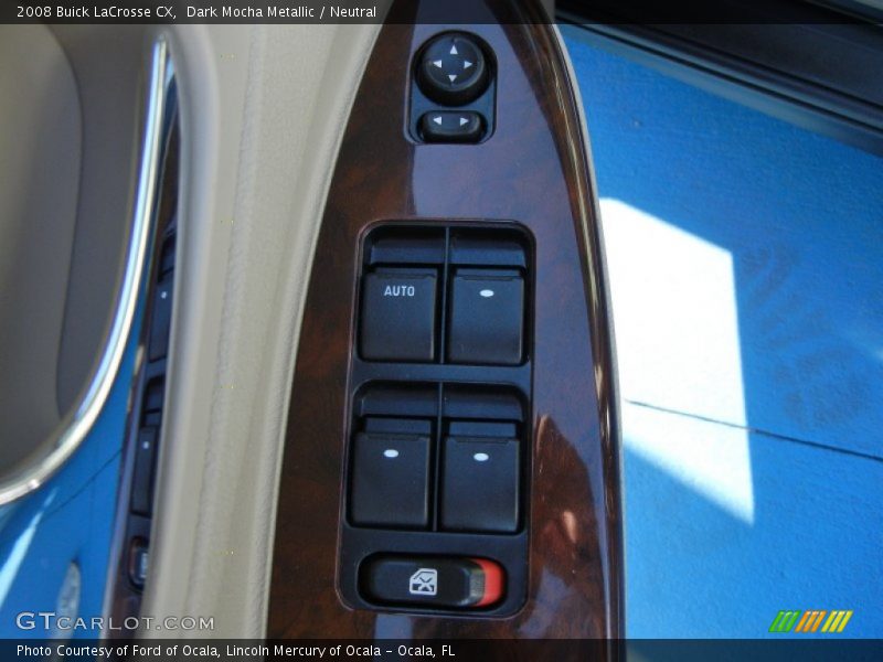 Dark Mocha Metallic / Neutral 2008 Buick LaCrosse CX