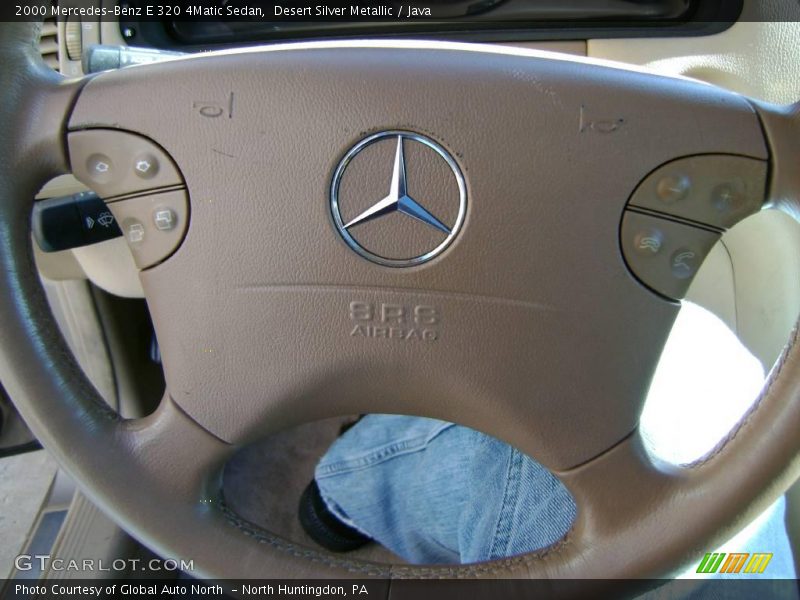Desert Silver Metallic / Java 2000 Mercedes-Benz E 320 4Matic Sedan