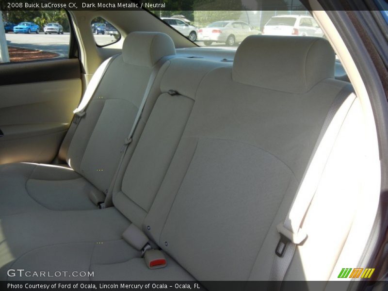 Dark Mocha Metallic / Neutral 2008 Buick LaCrosse CX
