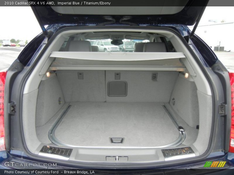 Imperial Blue / Titanium/Ebony 2010 Cadillac SRX 4 V6 AWD