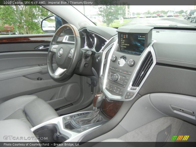 Imperial Blue / Titanium/Ebony 2010 Cadillac SRX 4 V6 AWD