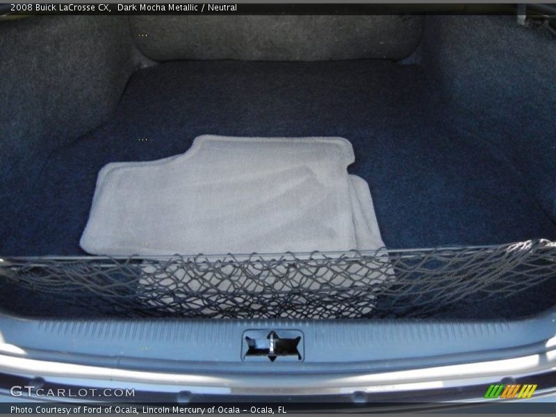 Dark Mocha Metallic / Neutral 2008 Buick LaCrosse CX