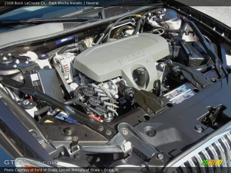  2008 LaCrosse CX Engine - 3.8 Liter OHV 12-Valve 3800 Series III V6