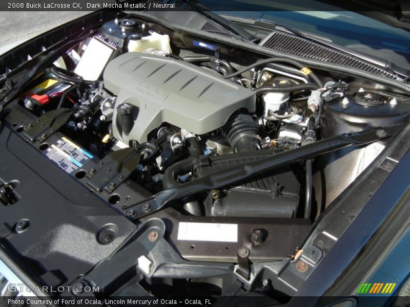  2008 LaCrosse CX Engine - 3.8 Liter OHV 12-Valve 3800 Series III V6