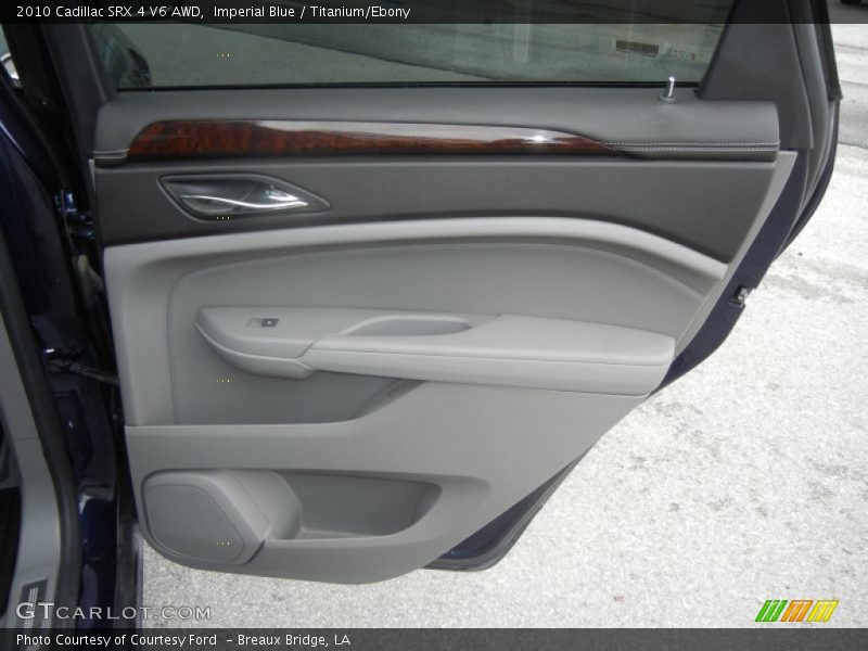 Imperial Blue / Titanium/Ebony 2010 Cadillac SRX 4 V6 AWD