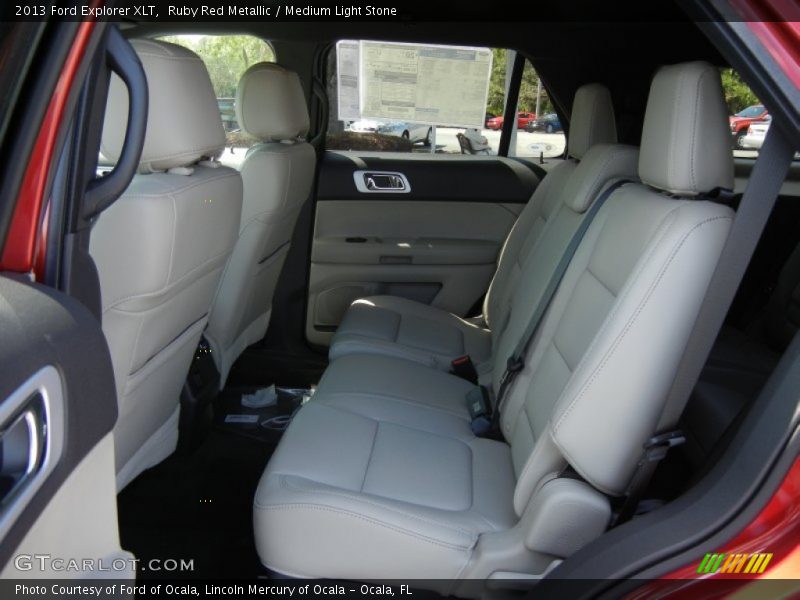 Ruby Red Metallic / Medium Light Stone 2013 Ford Explorer XLT