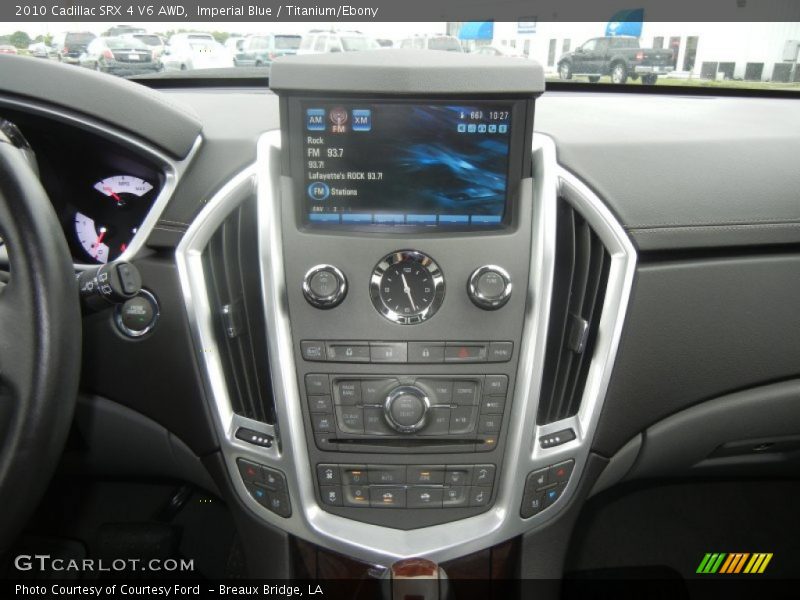 Imperial Blue / Titanium/Ebony 2010 Cadillac SRX 4 V6 AWD