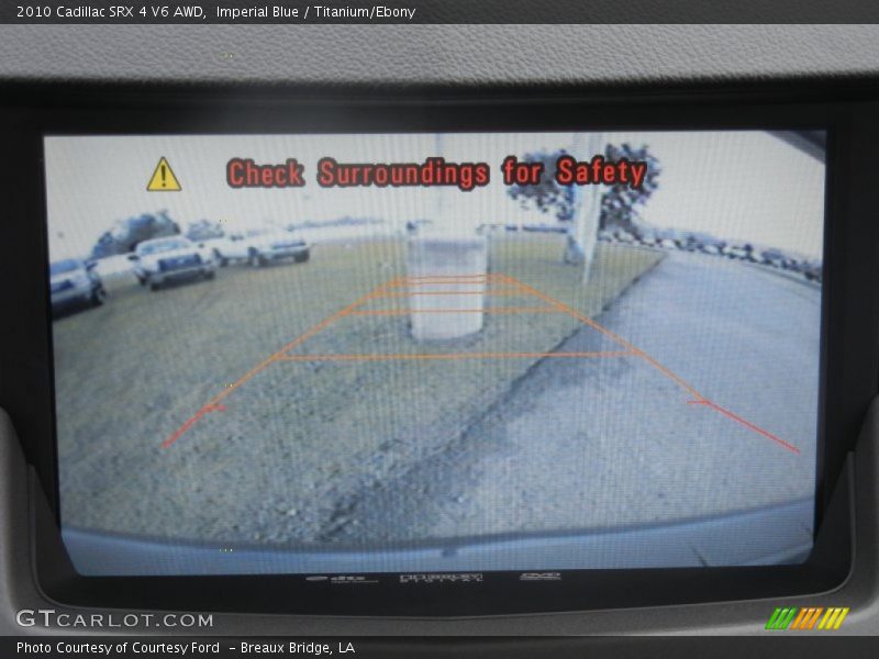 Imperial Blue / Titanium/Ebony 2010 Cadillac SRX 4 V6 AWD