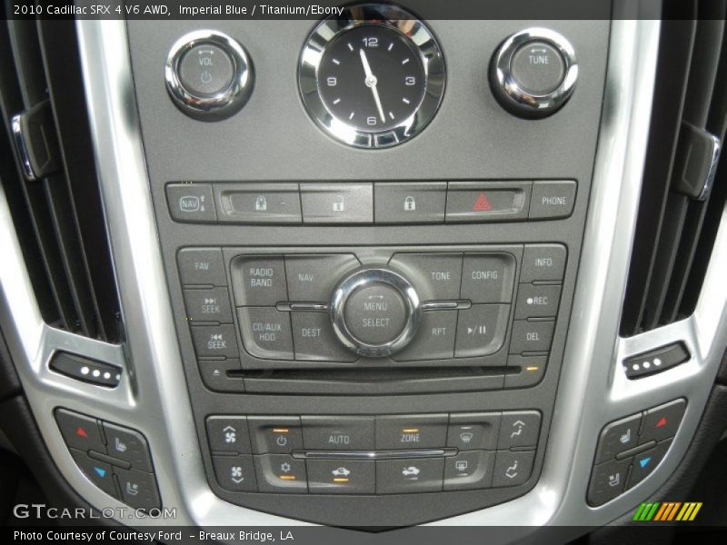 Imperial Blue / Titanium/Ebony 2010 Cadillac SRX 4 V6 AWD