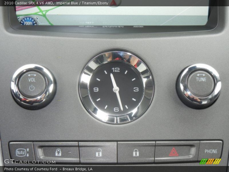 Imperial Blue / Titanium/Ebony 2010 Cadillac SRX 4 V6 AWD