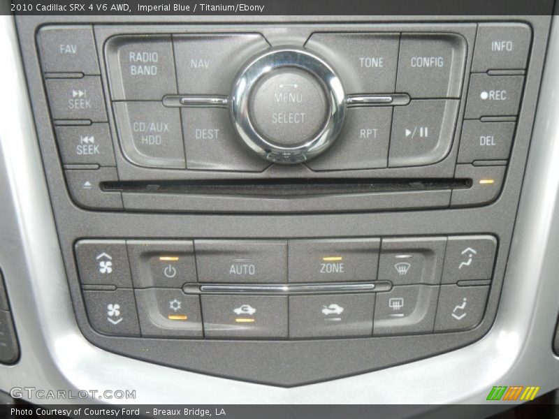 Imperial Blue / Titanium/Ebony 2010 Cadillac SRX 4 V6 AWD