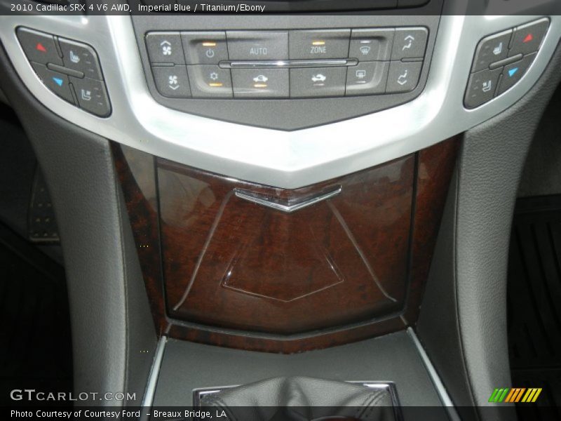 Imperial Blue / Titanium/Ebony 2010 Cadillac SRX 4 V6 AWD