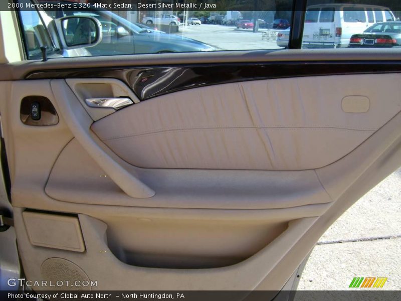 Desert Silver Metallic / Java 2000 Mercedes-Benz E 320 4Matic Sedan