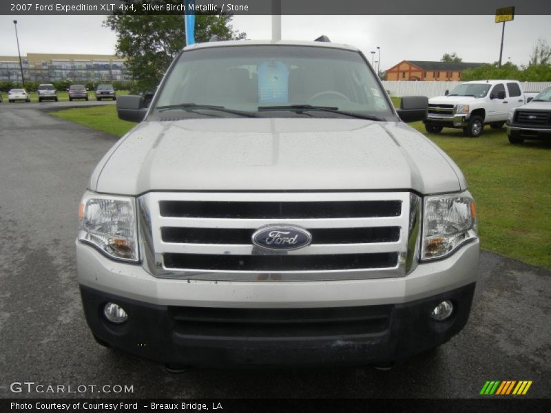 Silver Birch Metallic / Stone 2007 Ford Expedition XLT 4x4