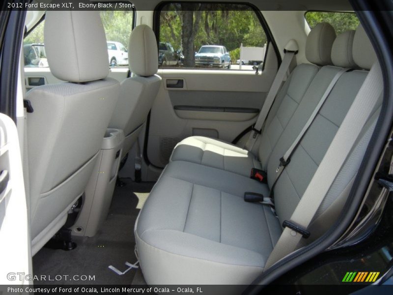 Ebony Black / Stone 2012 Ford Escape XLT