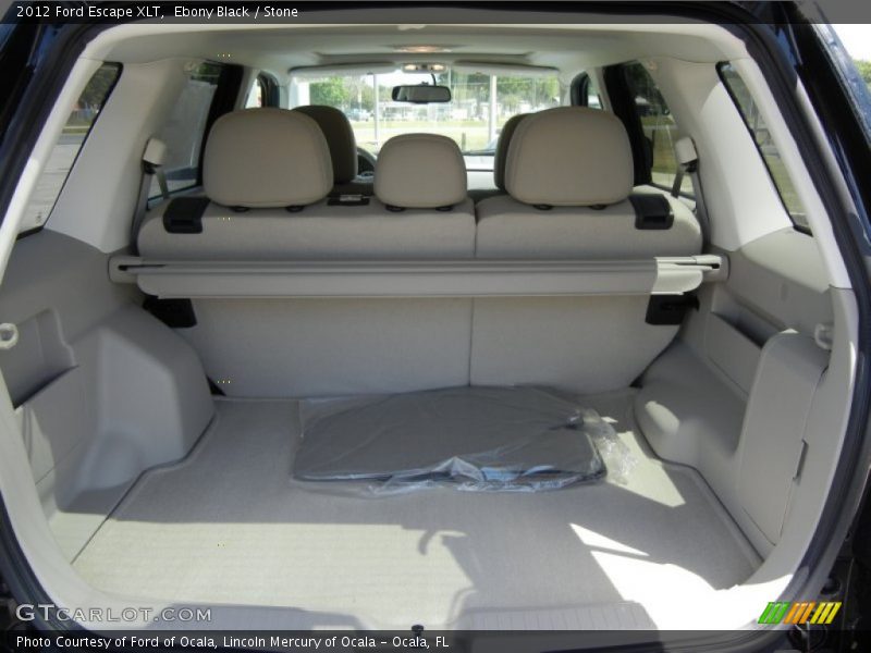 Ebony Black / Stone 2012 Ford Escape XLT