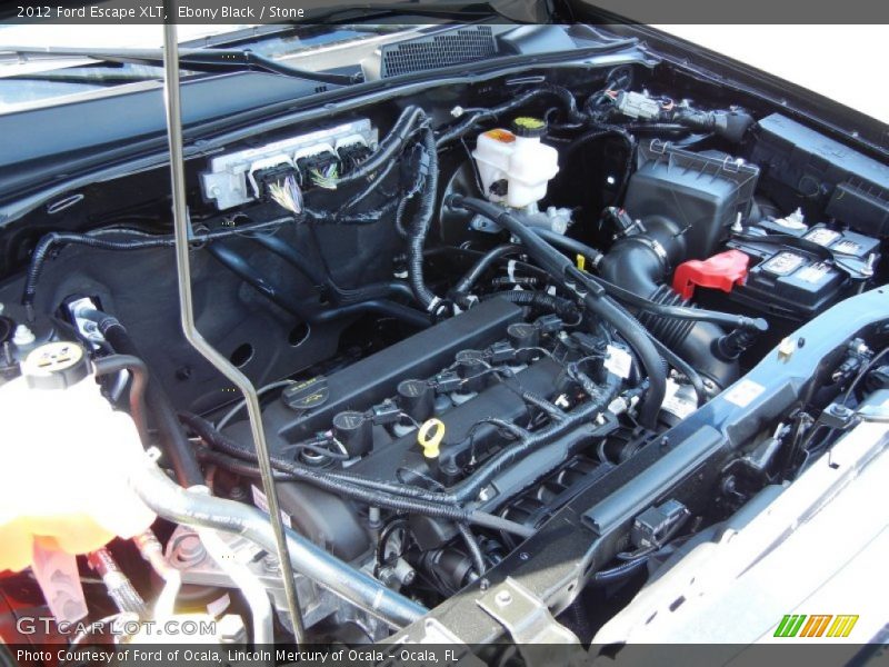 Ebony Black / Stone 2012 Ford Escape XLT