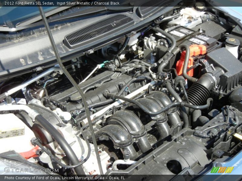  2012 Fiesta SEL Sedan Engine - 1.6 Liter DOHC 16-Valve Ti-VCT Duratec 4 Cylinder