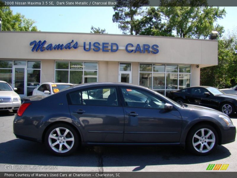 Dark Slate Metallic / Charcoal Black 2008 Nissan Maxima 3.5 SE