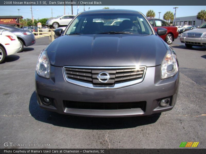 Dark Slate Metallic / Charcoal Black 2008 Nissan Maxima 3.5 SE