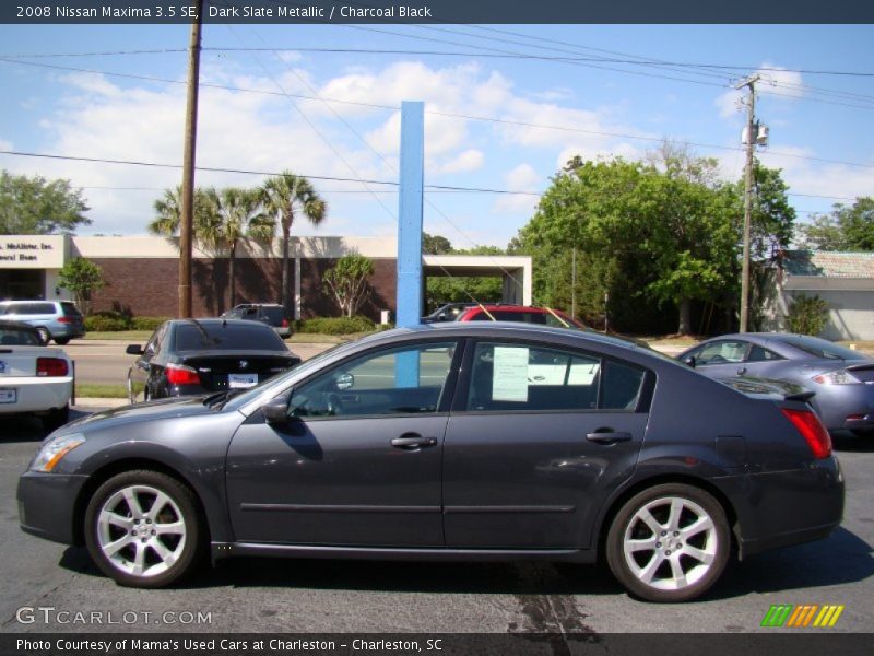 Dark Slate Metallic / Charcoal Black 2008 Nissan Maxima 3.5 SE