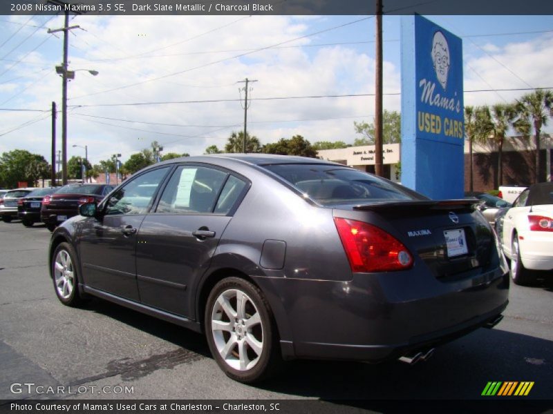 Dark Slate Metallic / Charcoal Black 2008 Nissan Maxima 3.5 SE