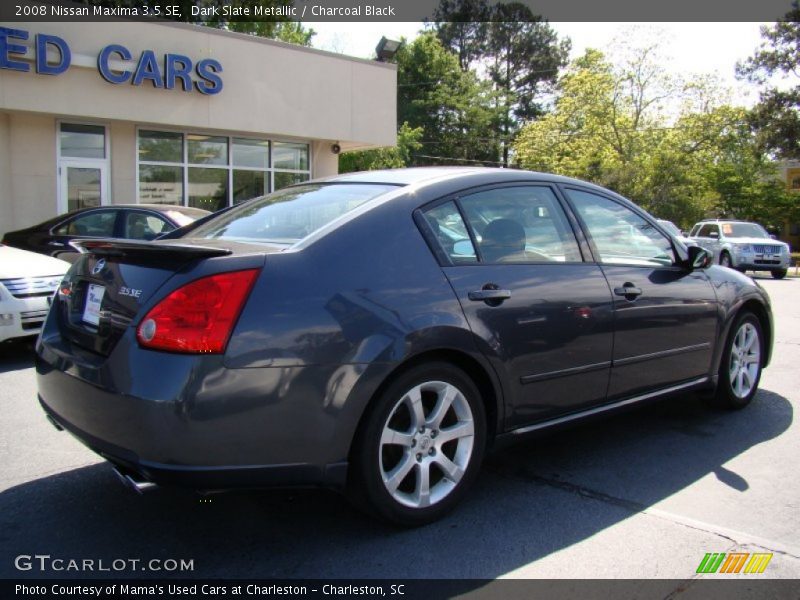 Dark Slate Metallic / Charcoal Black 2008 Nissan Maxima 3.5 SE