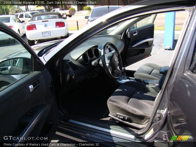 Dark Slate Metallic / Charcoal Black 2008 Nissan Maxima 3.5 SE