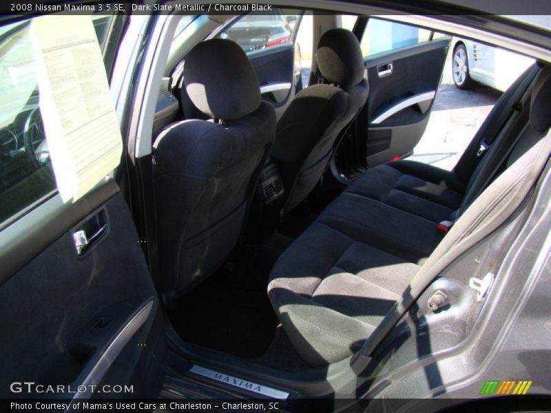 Dark Slate Metallic / Charcoal Black 2008 Nissan Maxima 3.5 SE