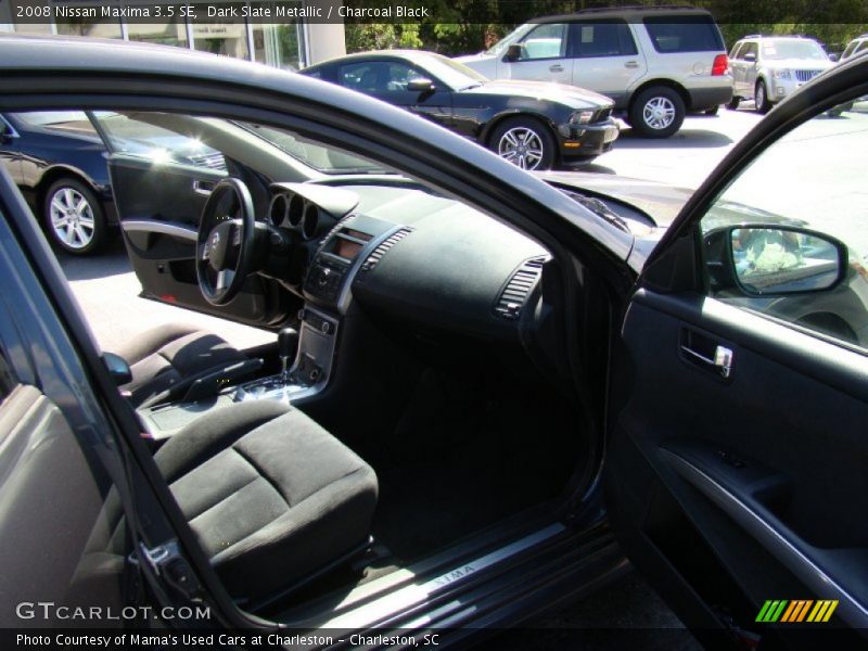 Dark Slate Metallic / Charcoal Black 2008 Nissan Maxima 3.5 SE