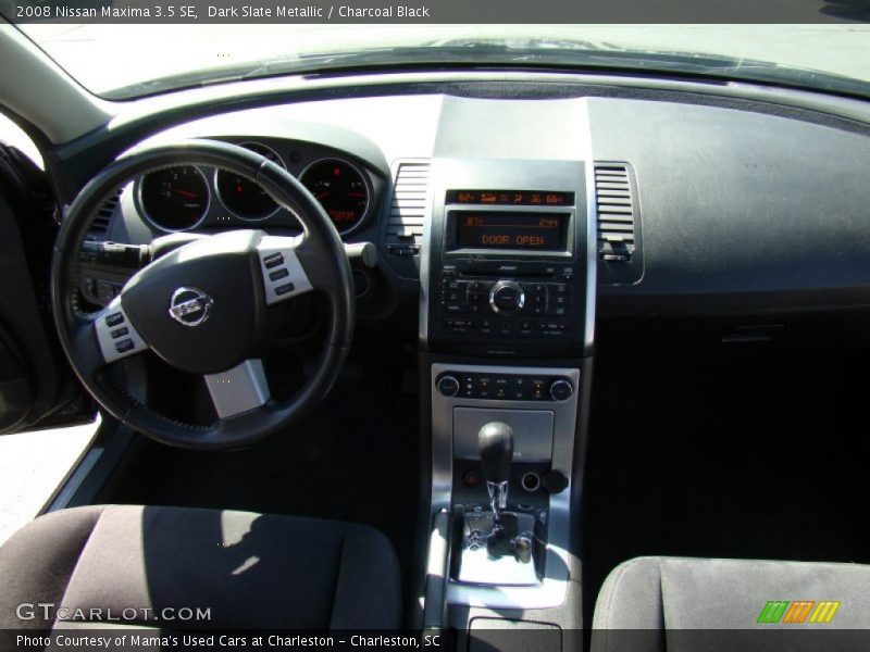 Dark Slate Metallic / Charcoal Black 2008 Nissan Maxima 3.5 SE