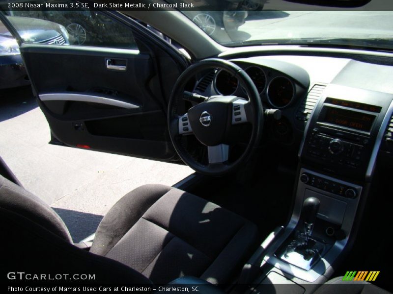 Dark Slate Metallic / Charcoal Black 2008 Nissan Maxima 3.5 SE