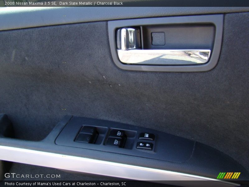 Dark Slate Metallic / Charcoal Black 2008 Nissan Maxima 3.5 SE