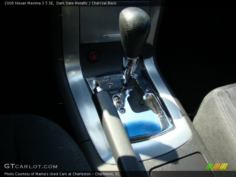 Dark Slate Metallic / Charcoal Black 2008 Nissan Maxima 3.5 SE