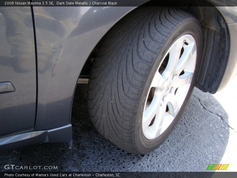 Dark Slate Metallic / Charcoal Black 2008 Nissan Maxima 3.5 SE