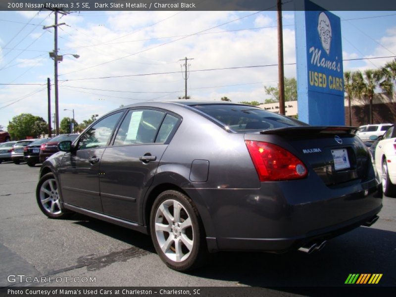 Dark Slate Metallic / Charcoal Black 2008 Nissan Maxima 3.5 SE