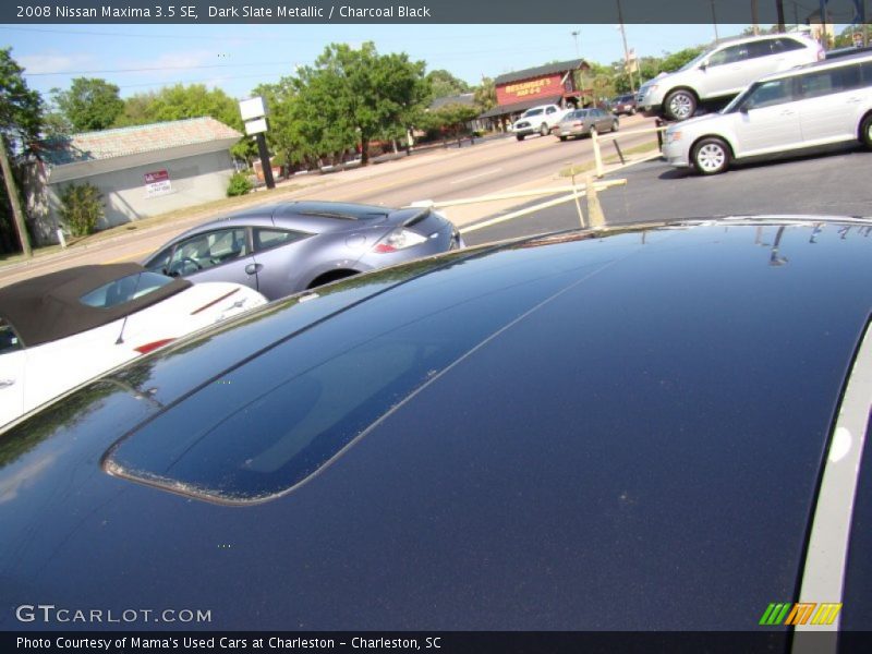 Dark Slate Metallic / Charcoal Black 2008 Nissan Maxima 3.5 SE